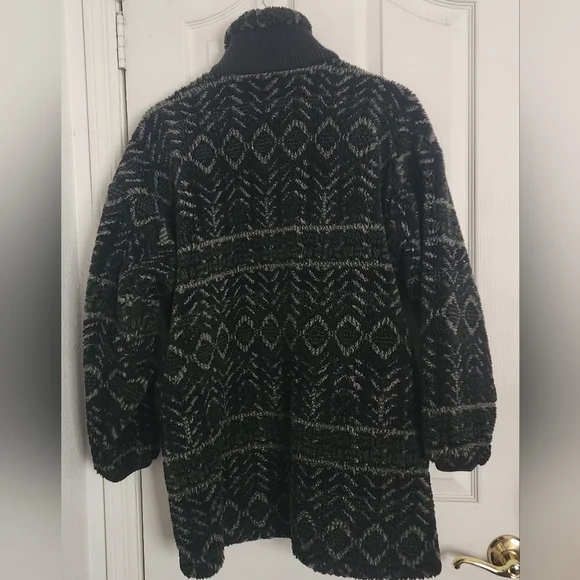 Vintage 90s Columbia Fleece Jacket/ Coat‎ Size L - Picture 2 of 8